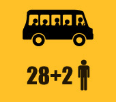 28 + 2 fős autóbusz rendelés